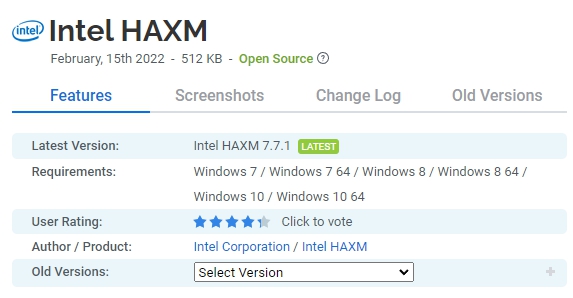 Intel-HAXM