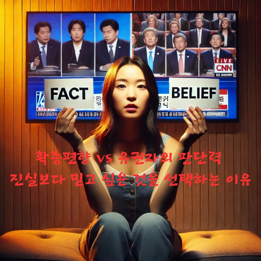 #확증편향 #정치심리학 #유권자심리 #인지편향 #가짜뉴스 #선거심리 
#정보왜곡 #백파이어효과 #필터버블 #비판적사고