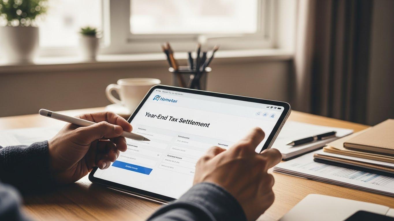 국세청 홈택스 연말정산 간소화 하는법