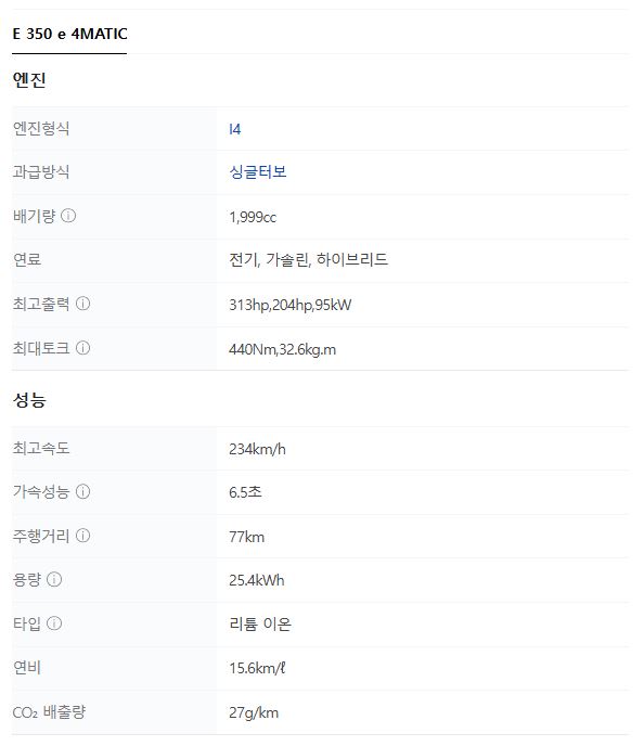 2025 메르세데스-벤츠 E클래스 플러그인 하이브리드
