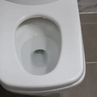 변기 물때 구연산 분무 후브러시로 황변제거 요령_14