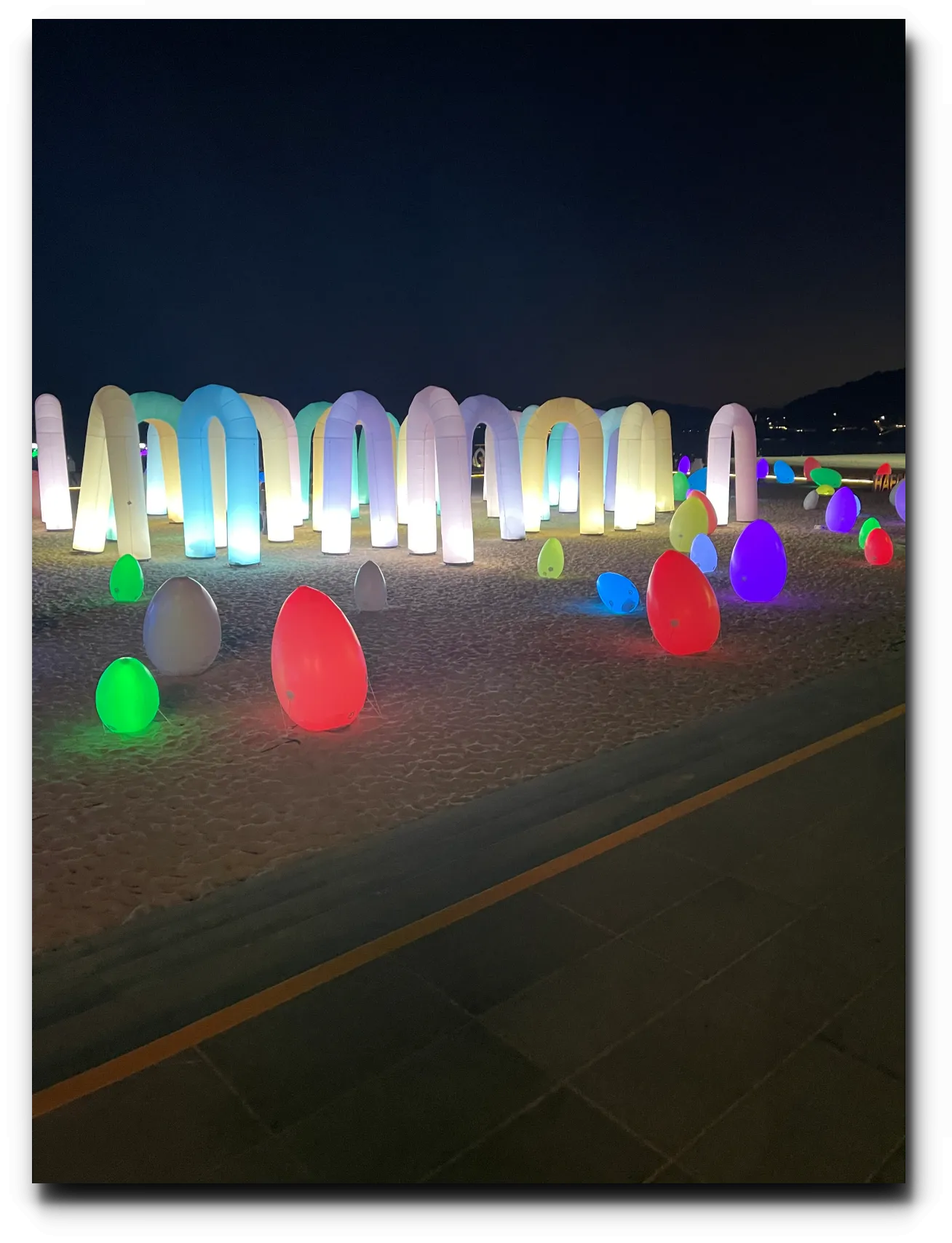 해운대-빛축제-알록달록