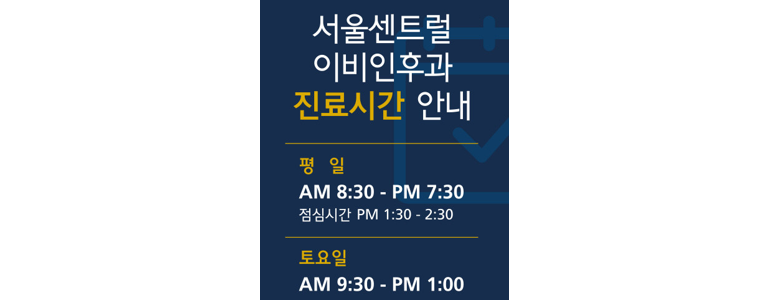 서울 중구 이비인후과