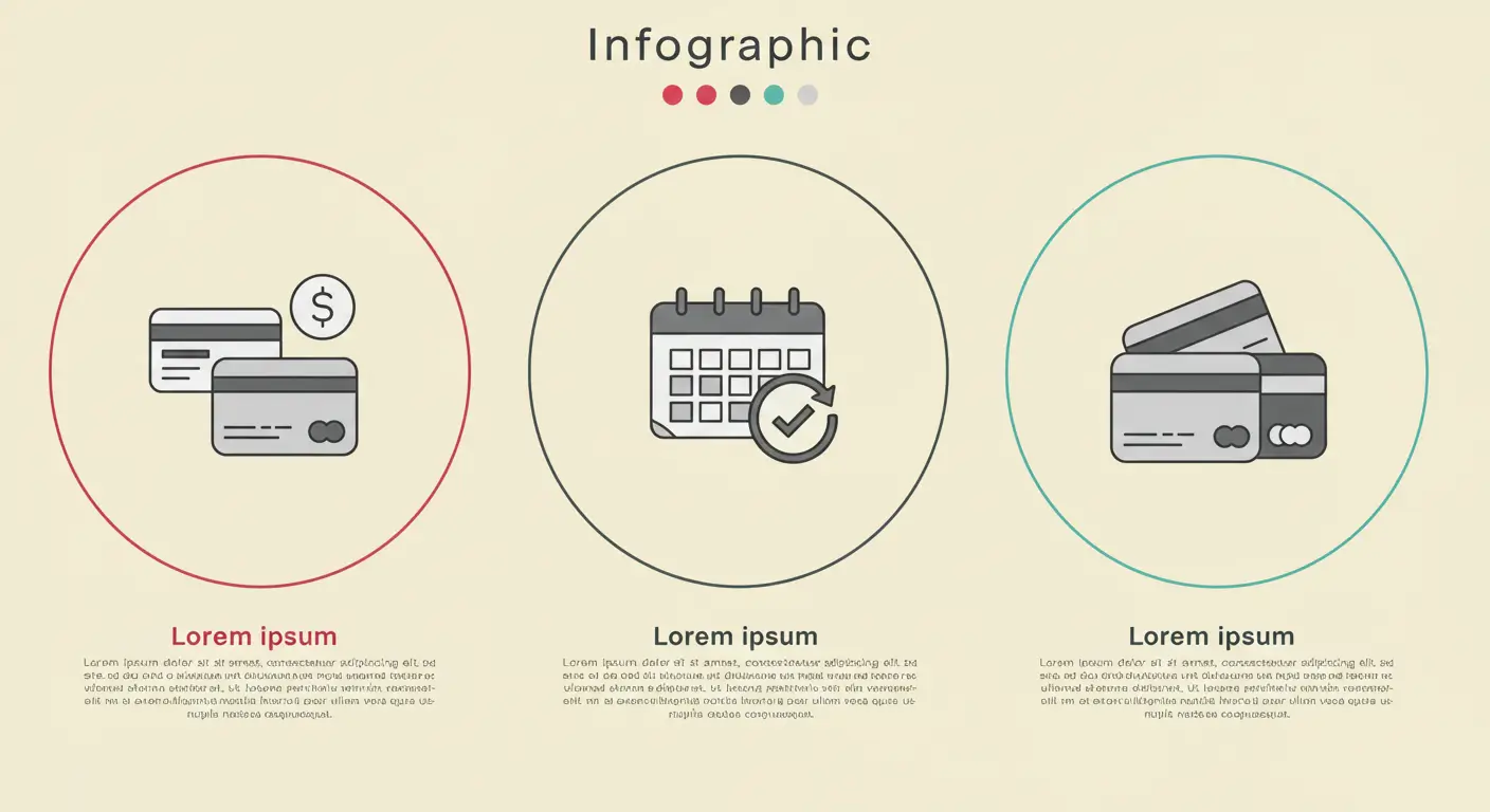 현명한 신용카드 사용을 위한 3가지 원칙 예산 내 사용, 전액 자동이체, 주력 카드 집중