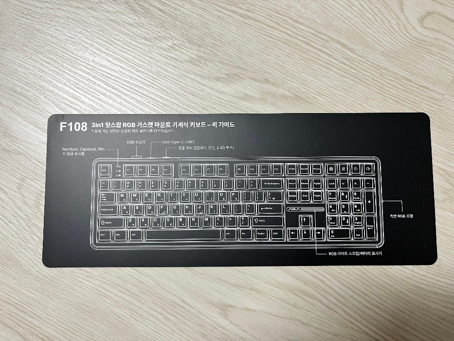 퀵가이드도 아주 유용했다