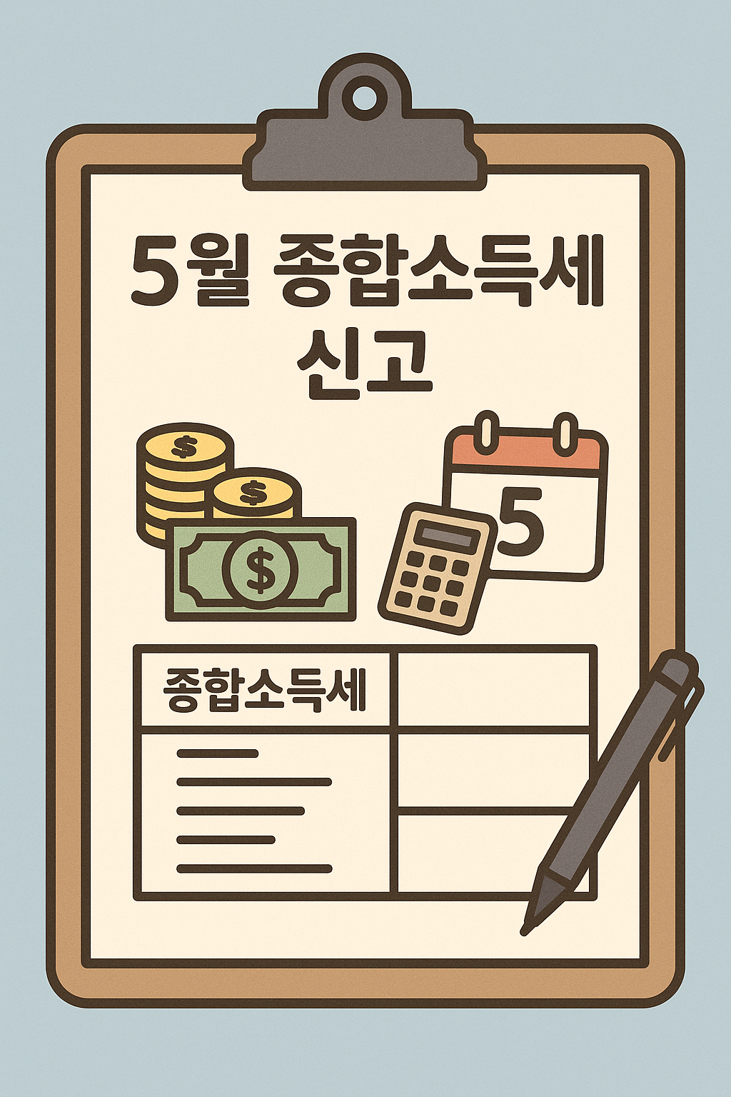 5월 종합소득세 신고 하는 방법 및 완벽 가이드 관련 사진