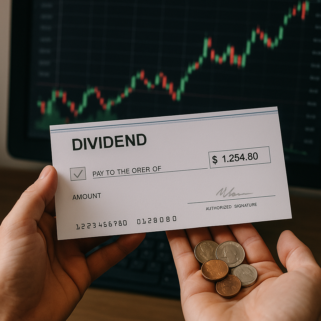 주식배당 사진