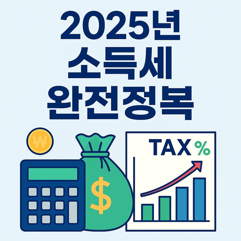 2025년 소득세 완전정복! 계산부터 법까지 한 번에 끝내는 가이드