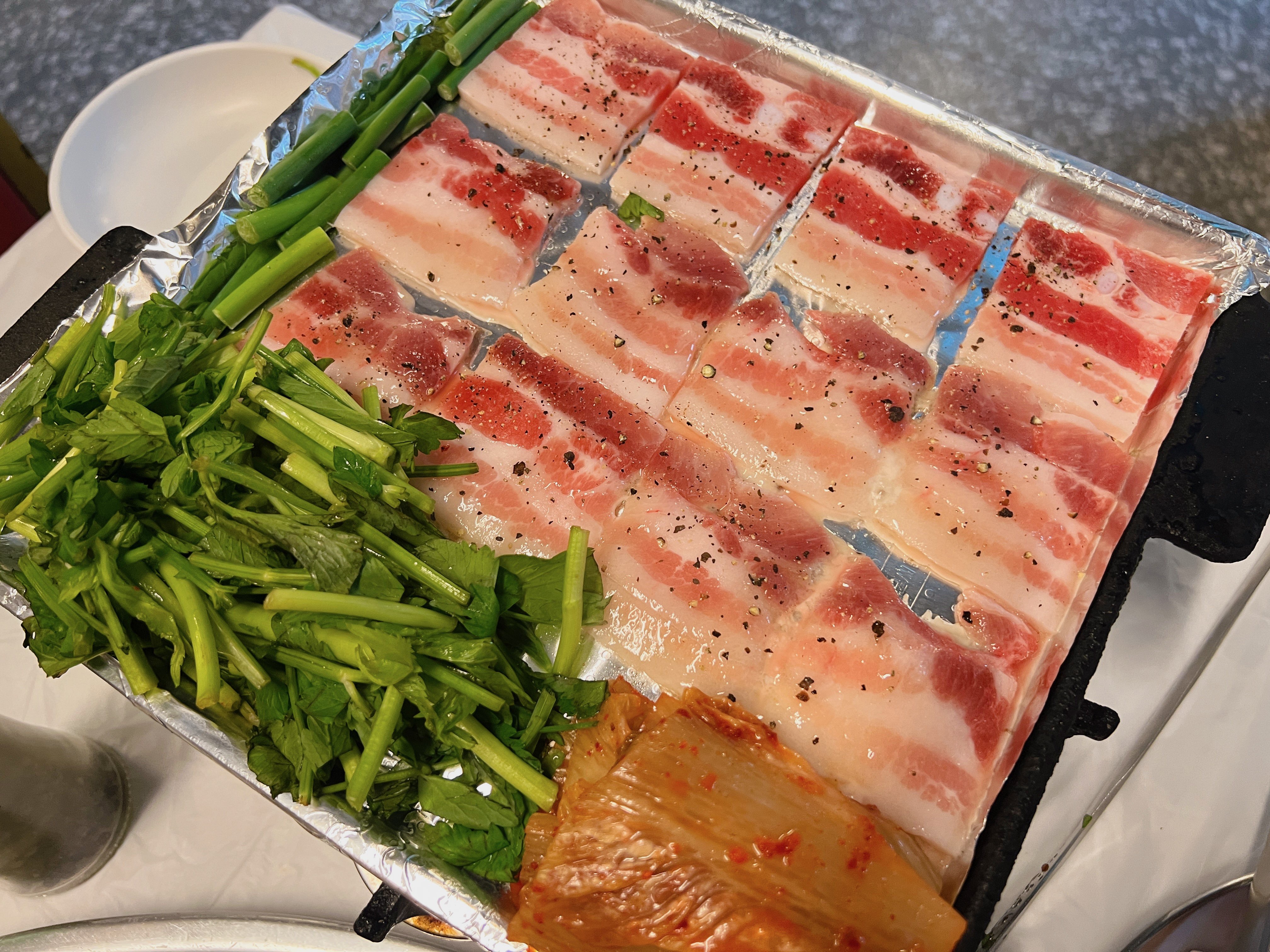 다강지로그 광주 수완 삼평식당 급랭삼겹살