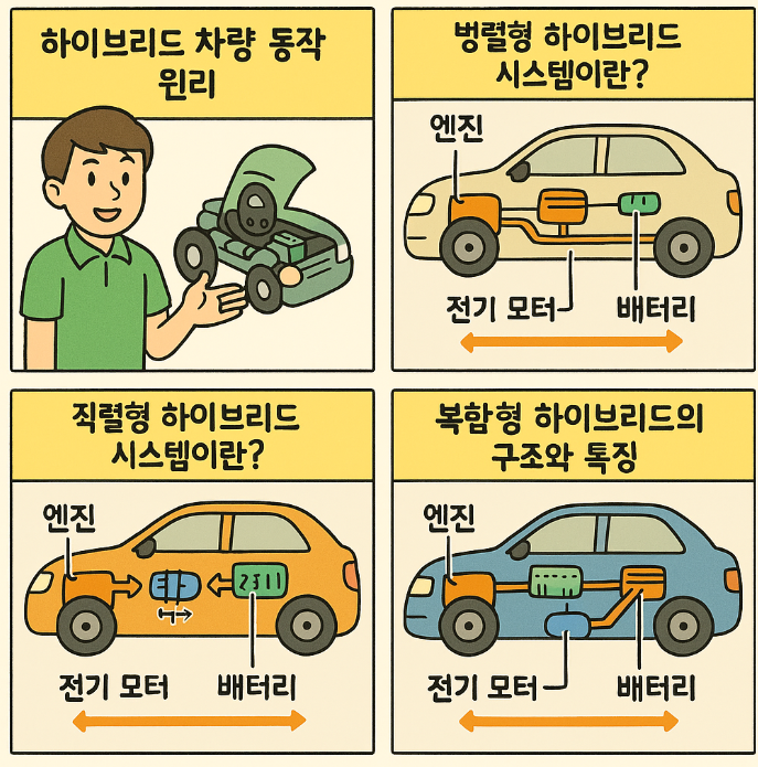 하이브리드 차량 동작 원리