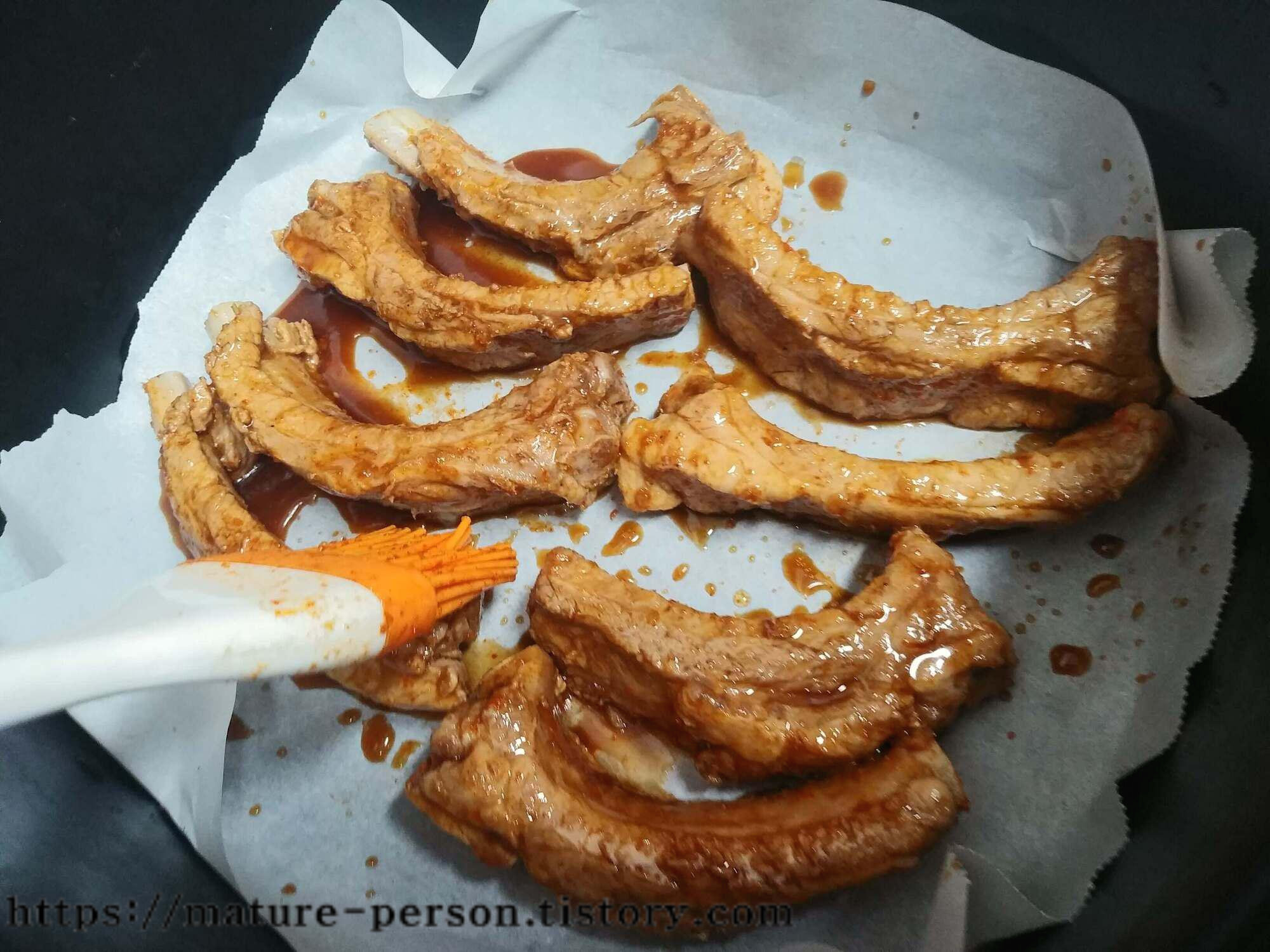 에어프라이어 등갈비구이