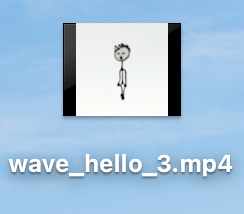 다운로드하면 mp4 파일로 저장됩니다.