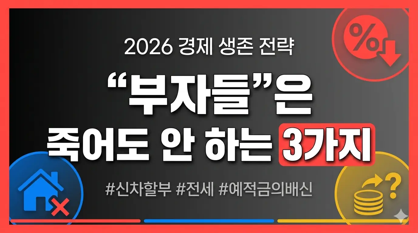 절대하지말아야 할 행동 TOP3