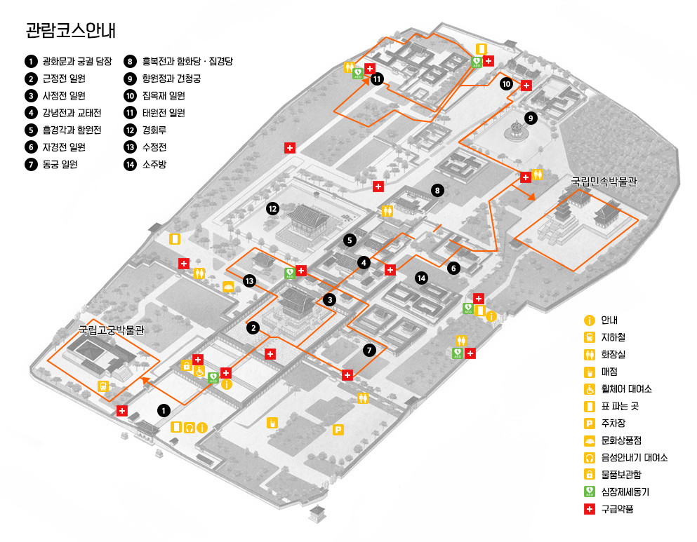 관람 코스 안내