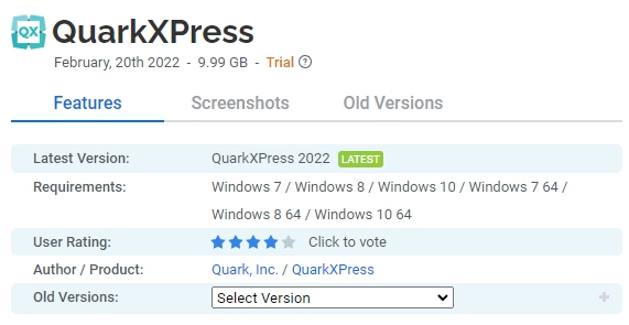 QuarkXPress