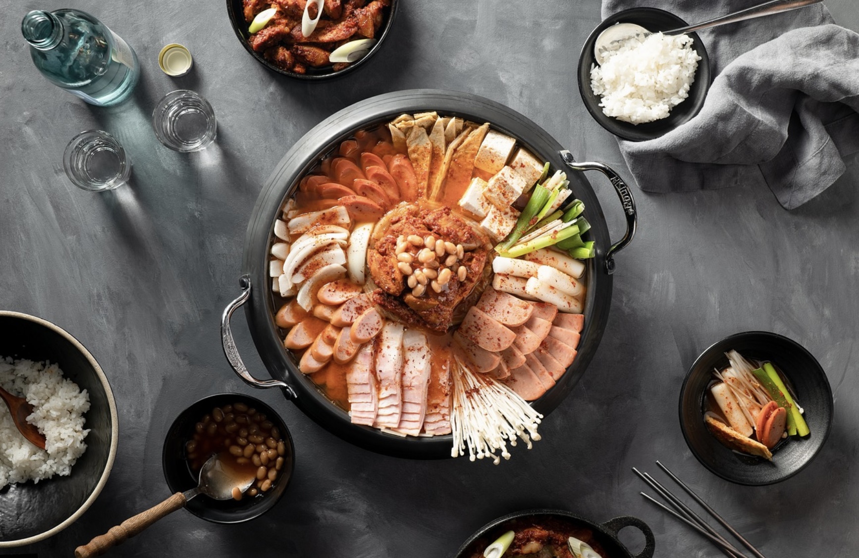 따뜻한 전골메뉴 사진