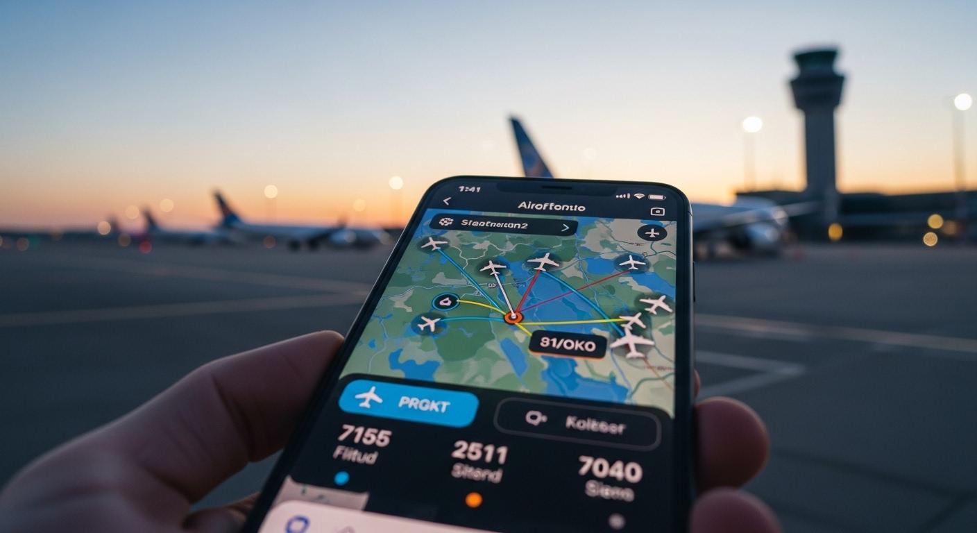 항공기 실시간 위치추적