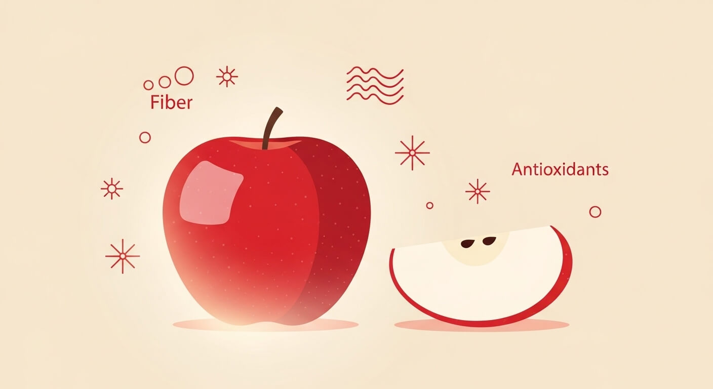 사과 속 펙틴과 퀘르세틴의 건강 효능 과학적 분석