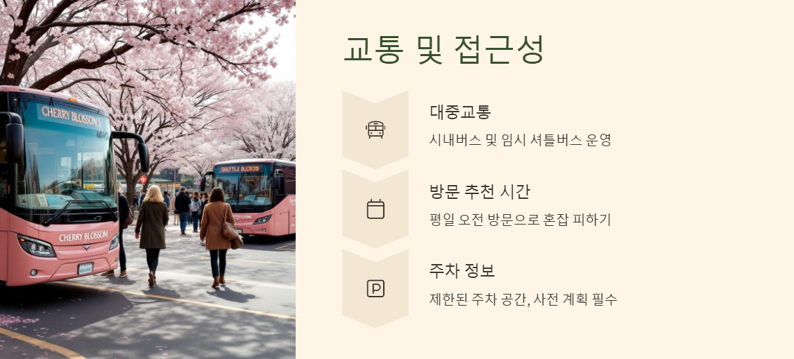 대전 대청호 벚꽃축제 일정 주차 맛집 총정리
