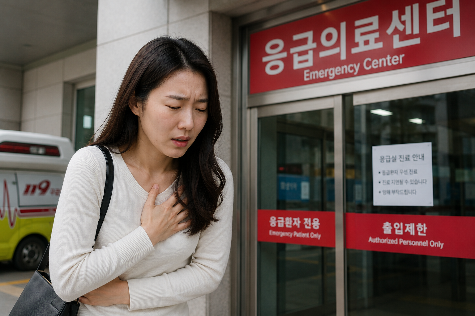 응급실에 가야 하는 위험 신호: 괜찮겠지 했다가 큰일 날 뻔한 경험