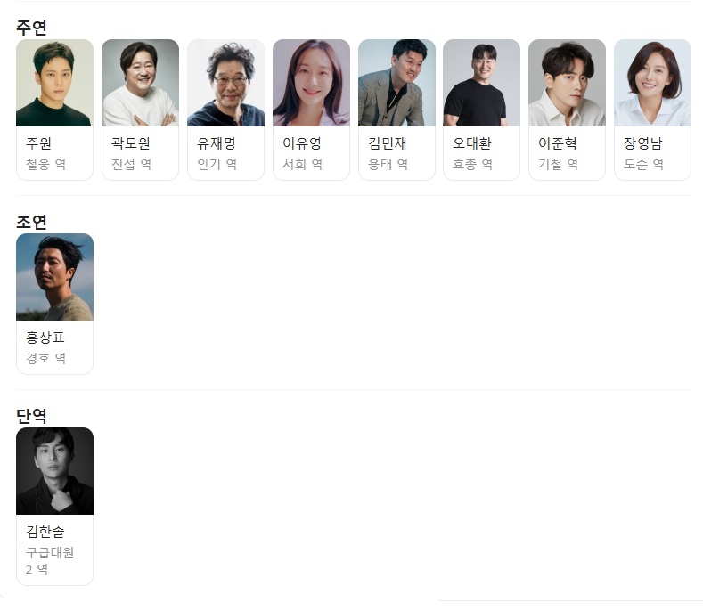 영화소방관출연진