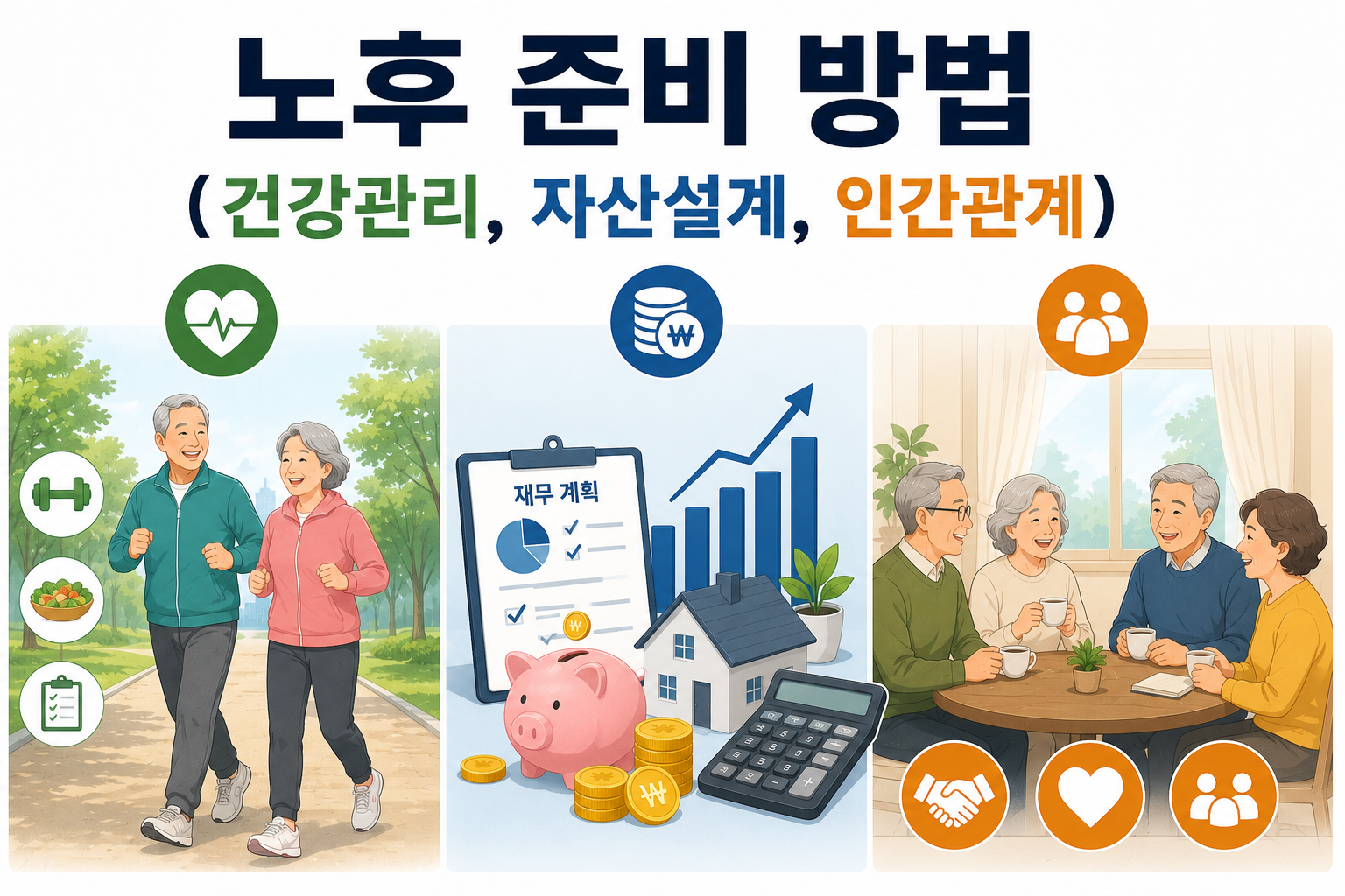 누후 준비 방법