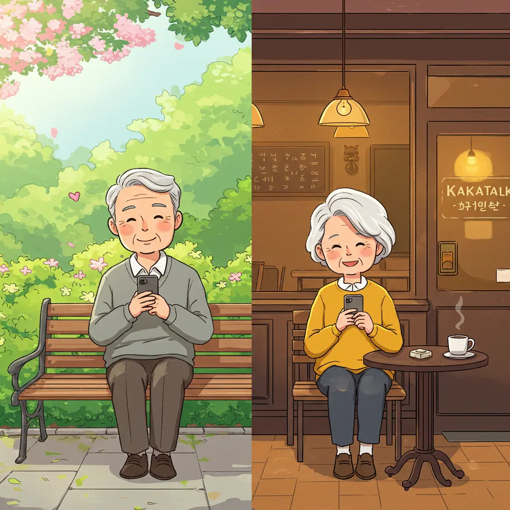 어르신 카카오톡 사용법 총정리 글자 키우기&middot;사진 보내기&middot;영상통화 쉽게 배우기