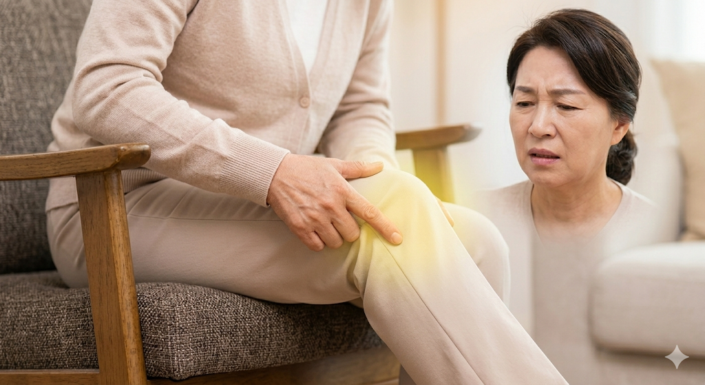 무릎 연골판 파열 자가진단법
