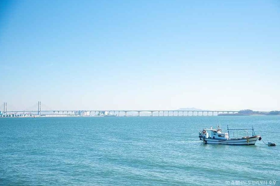 당진-한진포구의-드넓은-바다