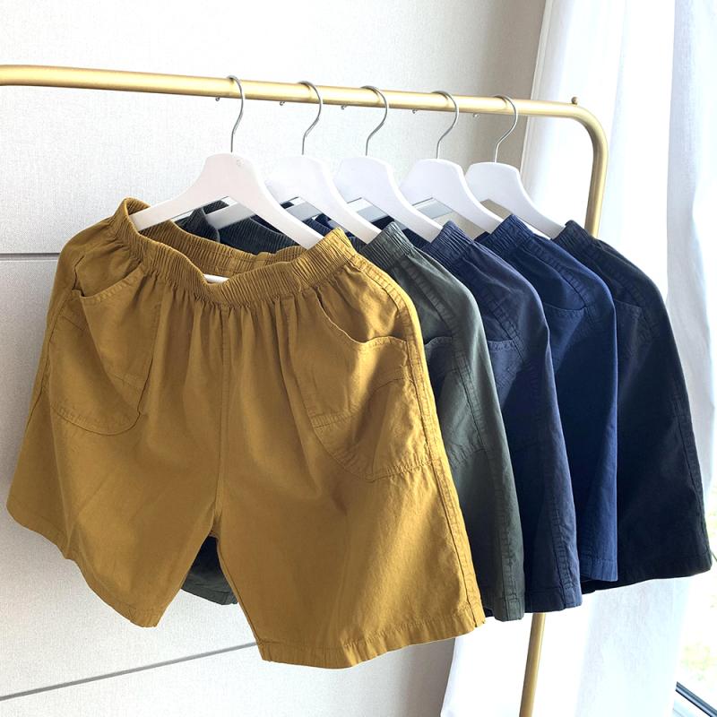 짱편한 5부 쭈리 여자 여름 밴딩반바지