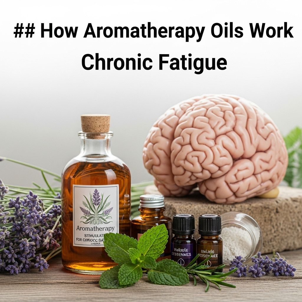 아로마 오일이 만성피로에 작용하는 방식