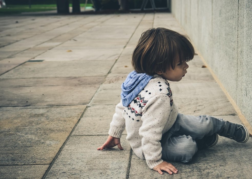 어린 아이 모습