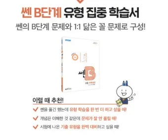 2025 쎈B 중1 1 중1 2 교재 리뷰와 답지 모음집_9