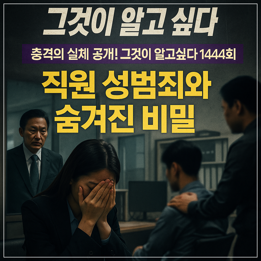 직원 성범죄와 숨겨진 비밀