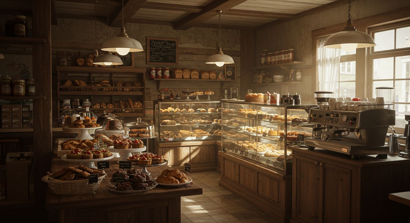 베이커리카페 실내 모습2