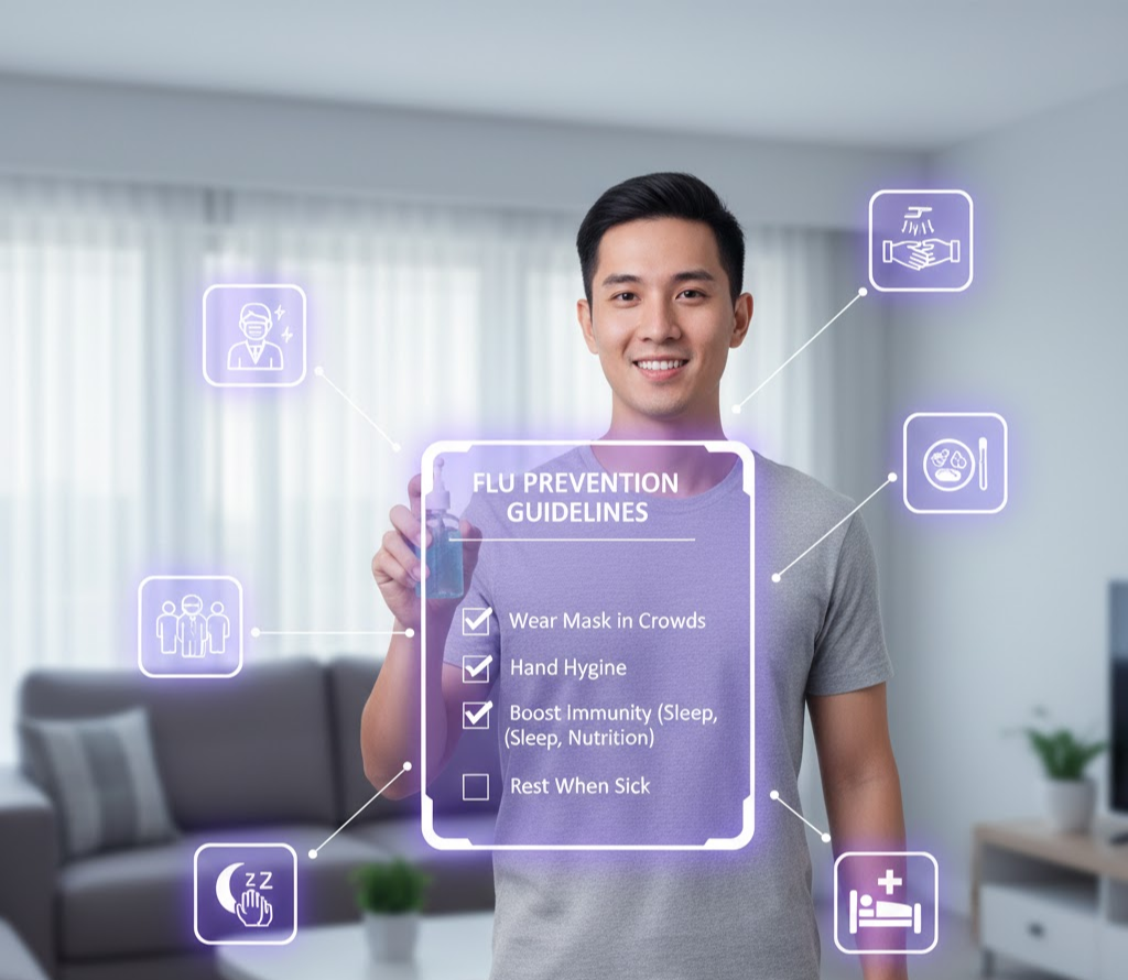 독감 유행기 현명하게 대비하는 생활 수칙