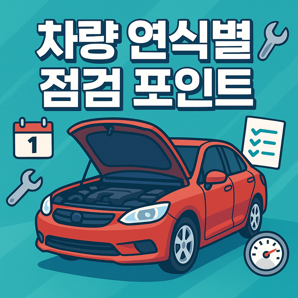 차량연식별 점검 포인트