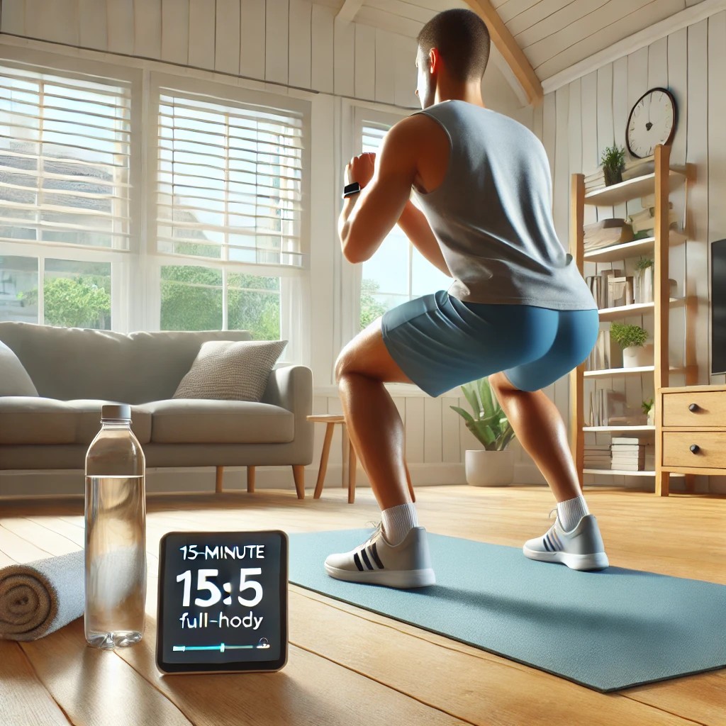 전신 운동 루틴: 짧지만 효과적인 15분 운동법