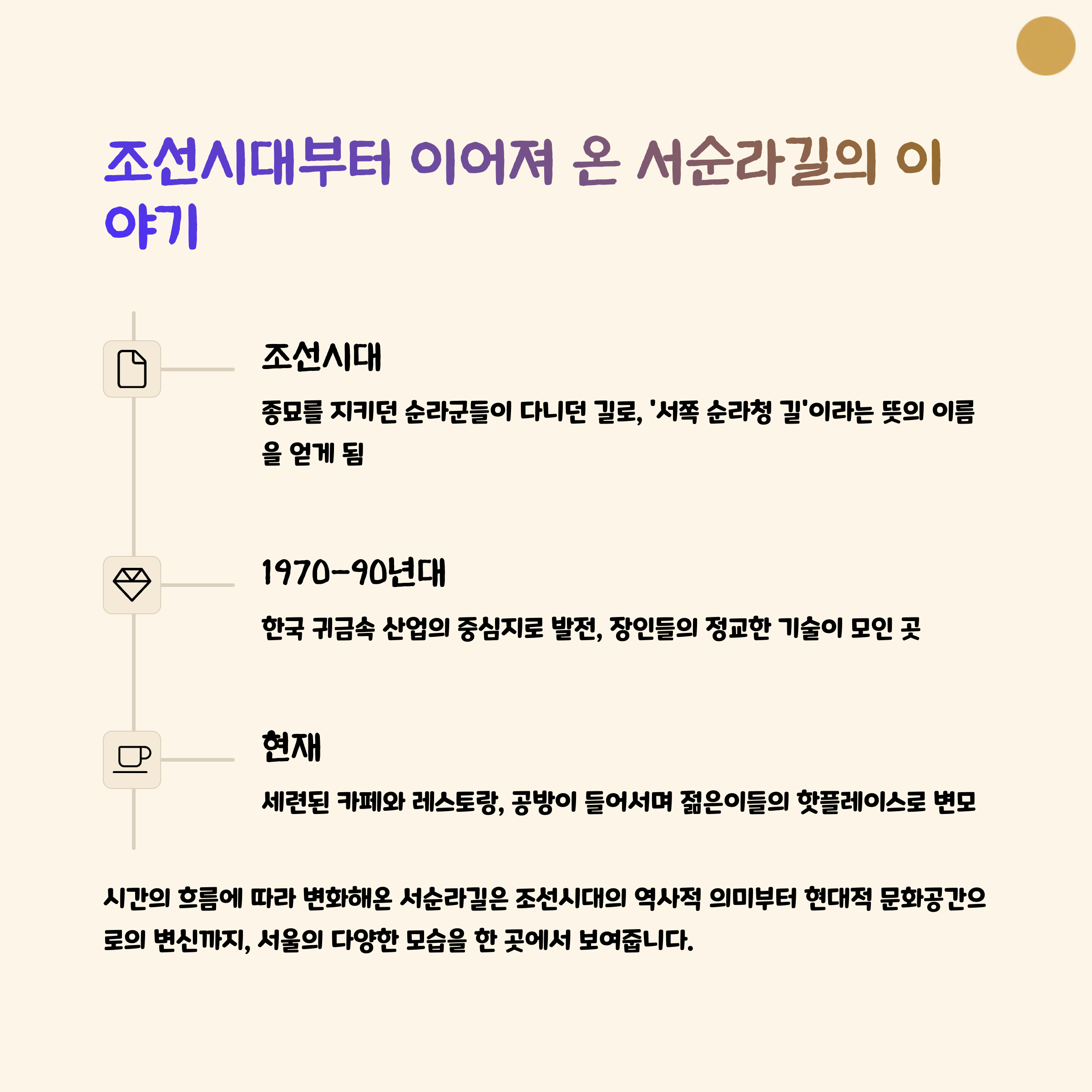 서순라길 역사