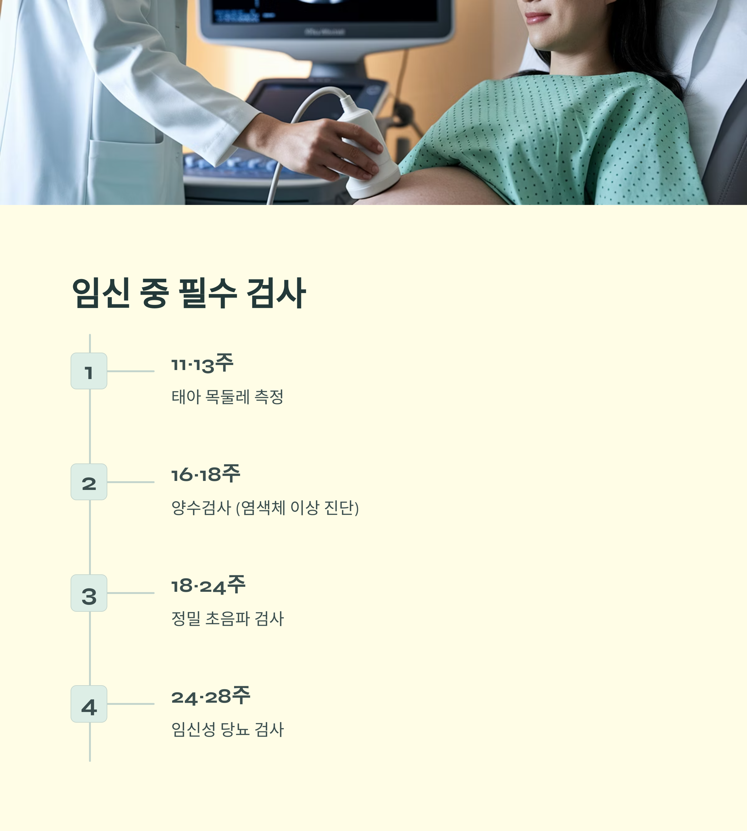 남성 난임 &ndash; 임신 중 필수 검사 시기