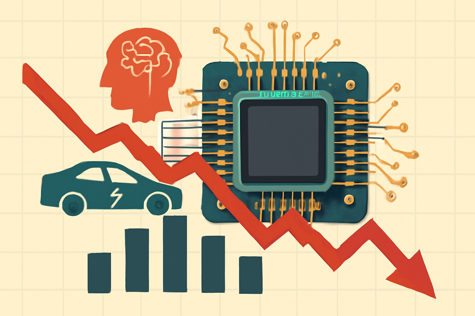 SOXS 주식 전망 : 반도체 하락장에 강한 인버스 3배 ETF, 지금 투자해도 될까? 관련 사진