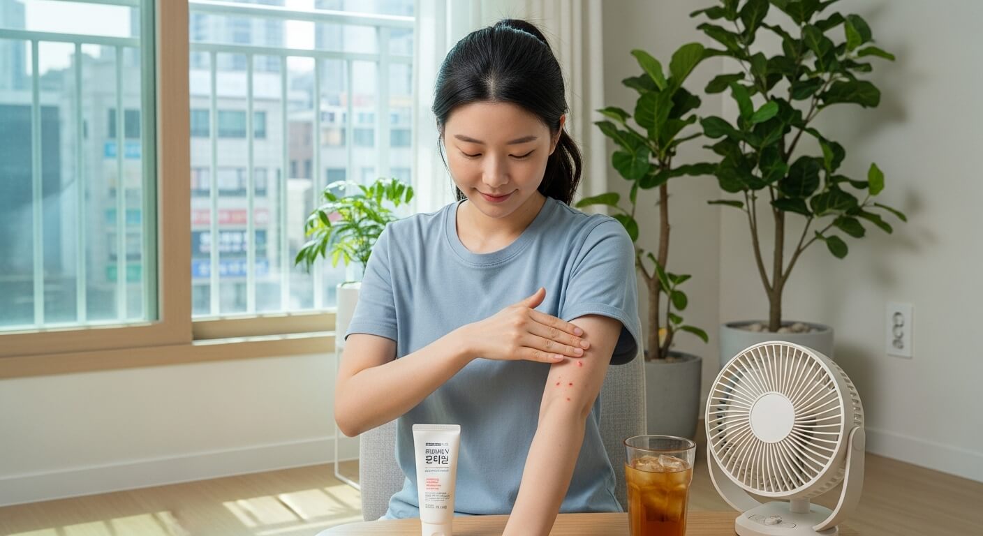 땀띠 가라앉히는 방법