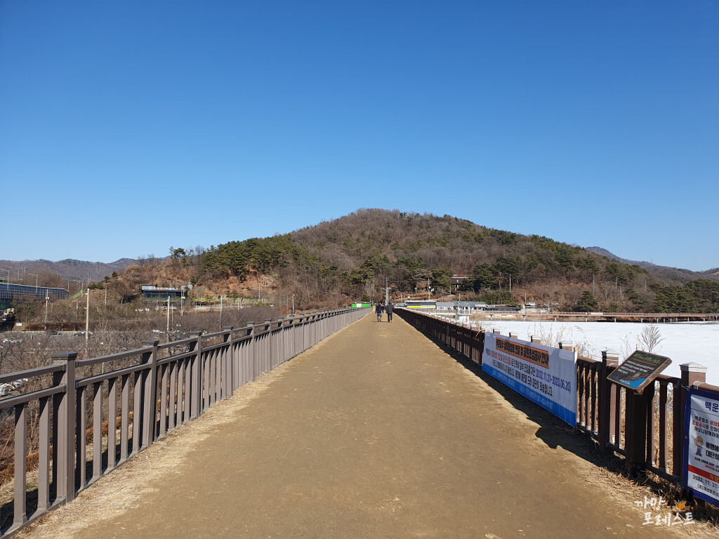 의왕 백운 호수 공원 도보