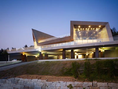 카페 '오라'의 외관 사진