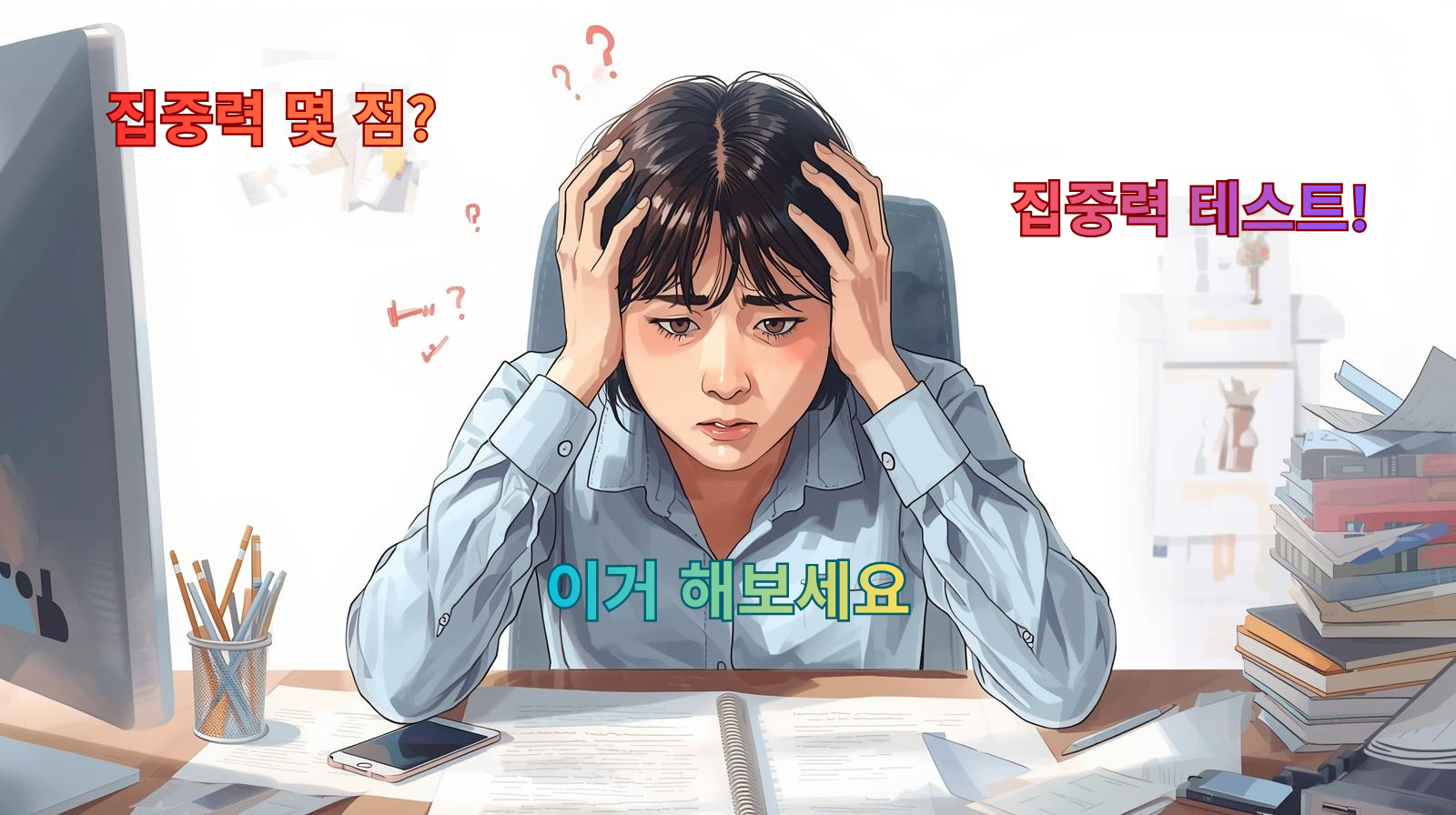집중력-자가테스트