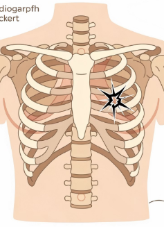 오른쪽 갈비뼈 아래 통증