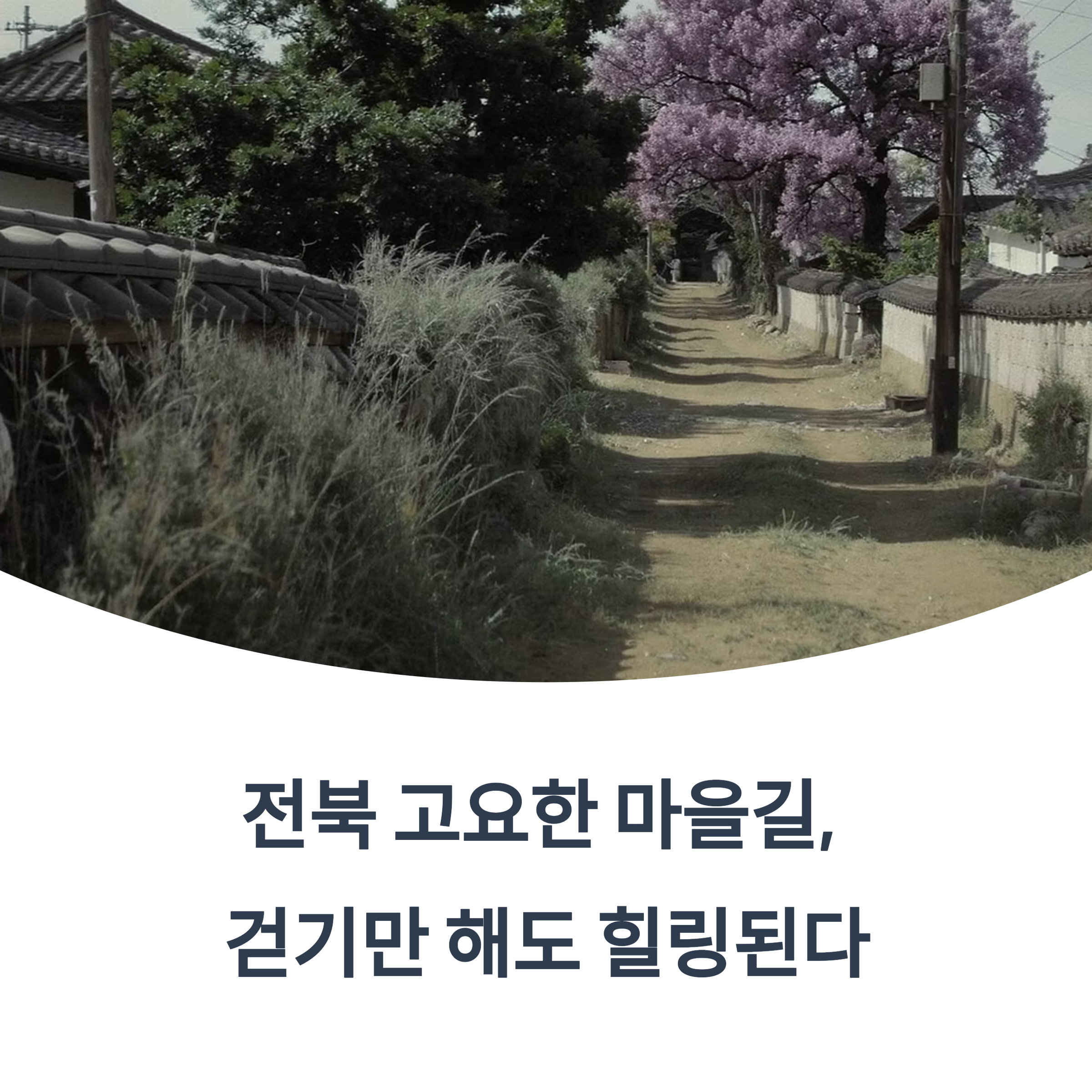 전북 고요한 마을길