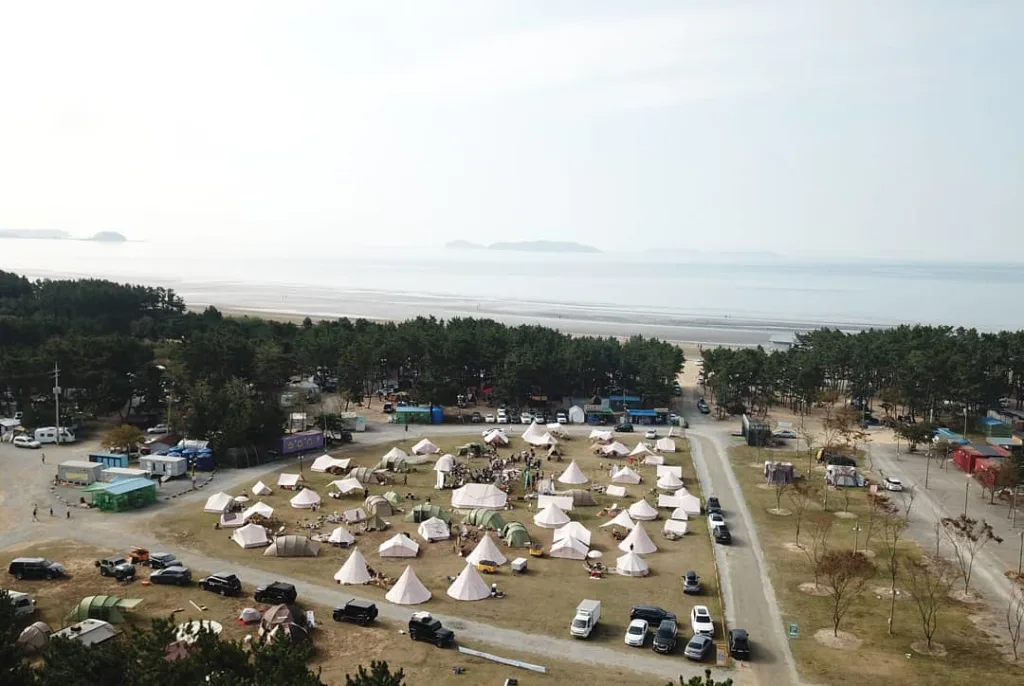 태안군 몽산포오션캠핑장 소개