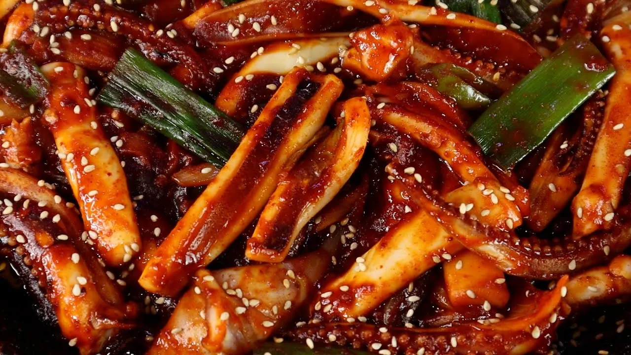 오징어 볶음 맛있게 만드는법과 밥도둑 레시피_6