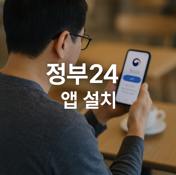 정부24 앱 설치